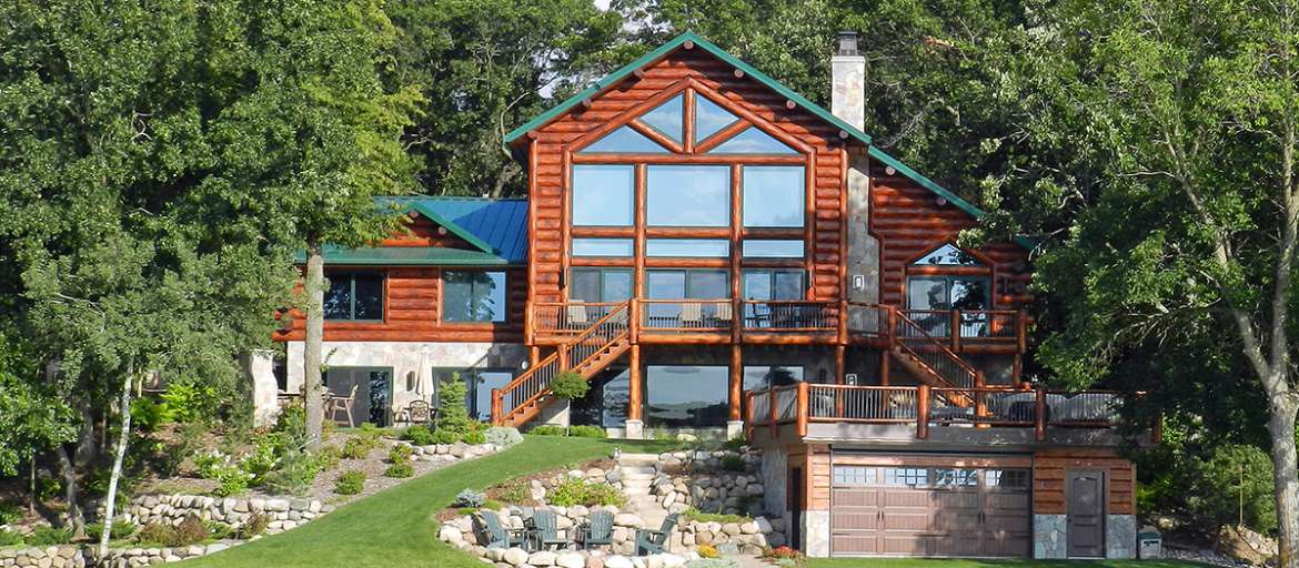 custom-log-home